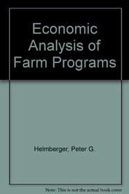 Economic Analysis of Farm Programs/Book and Disk