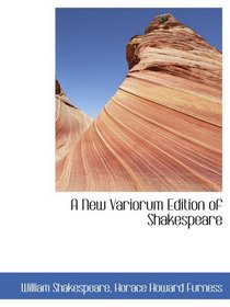 A New Variorum Edition of Shakespeare v.3 - Hamlet v.1
