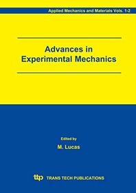 Advances In Experimental Mechanics