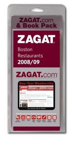 Zagat.com & Book Pack Boston Restaurants 2008/09
