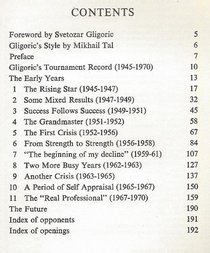 Gligoric's Best Games 1945-1970