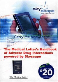 Drugix: Medical Letter's 2002 Handbook of Adverse Drug Interactions (CD-ROM for PDA, Palm OS: 2.6 MB Free Space Required, Wind