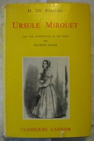 Ursule Mirouet in French (Classiques Garnier)