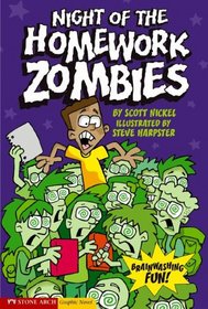 Night of the Homework Zombies (Graphic Sparks (Graphic Novels))