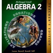 Algebra 2 North Carolina Edition Teacher's edition
