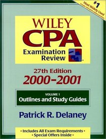 Wiley Cpa Examination Review: 2000-2001 (Cpa Examination Review (2 Volume Set))
