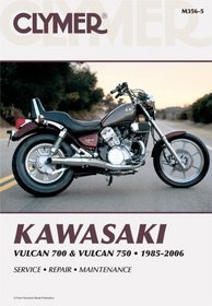 Clymer Kawasaki Vulcan 700 & Vulcan 750 1985-2006 (Clymer Motorcycle Repair) (Clymer Motorcycle Repair)