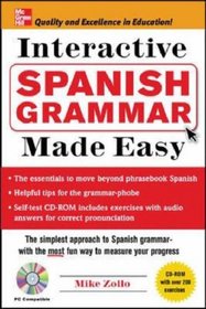 Interactive Spanish Grammar Made Easy w/CD-ROM (Grammar Made Easy)