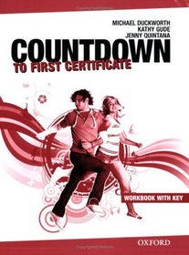 Countdown to First Certificate: Workbook with Key and Student's Audio CD Pack