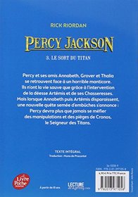 Percy Jackson 3/Le Sort Du Titan (French Edition)