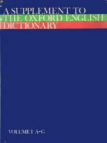 Supplement to the Oxford English Dictionary