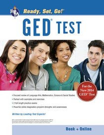 GEDTest,  REA's Total Solution for the (GED & TABE Test Preparation)