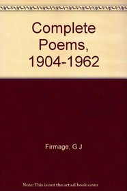 Complete Poems, 1904-1962