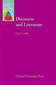 Discourse and Literature (Oxford Applied Linguistics)