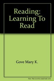 Reading: Learning to Read