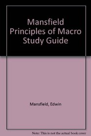 Study Guide for Principles of Macroeconomics