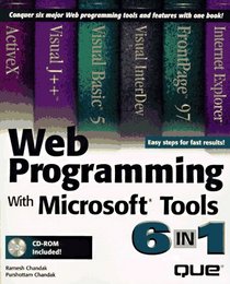 Web Programming With Microsoft Tools 6 in 1
