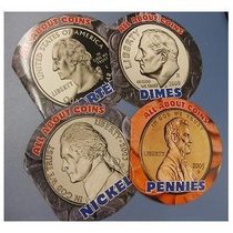 Pennies / Nickels / Dimes / Quarters (4-Pack) (All About Coins)