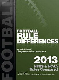 2013 Football Rule Differences: NFHS & NCAA Rules Compared