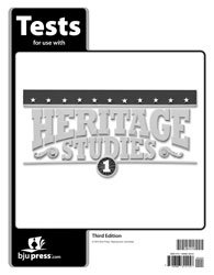 Heritage Studies 1 Student Tests & Tests Answer Key ~ 3rd Edition