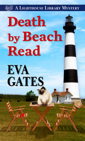 Death by Beach Read (Lighthouse Library, Bk 9) (Large Print)