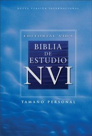 NVI Biblia de estudio, tamano personal, tapa dura de colores (Spanish Edition)