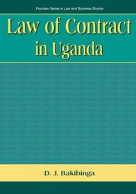 Law of Contract in Uganda (Religious and Theological Studies Series, 4, 4)