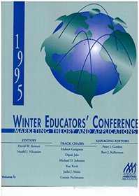 1995 Ama Winter Educators Conference: Marketing Theory and Application