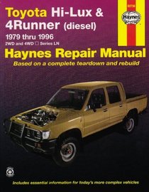 Toyota Hi-Lux and 4 Runner (diesel) Australian Automotive Repair Manual: 1979 to 1996 (Haynes Automotive Repair Manuals)