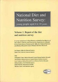 National Diet and Nutrition Survey: Young People Aged 4-18 Years: Report of the Diet and Nutrition Survey