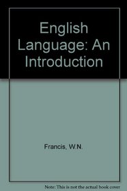 The English Language An Introduction