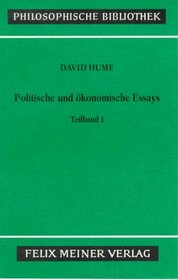 Politische und konomische Essays 1/2.