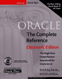 Oracle: The Complete Reference, Electronic Edition
