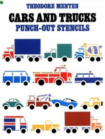 Cars and Trucks Punch-Out Stencils (Dover Pictorial Archive)