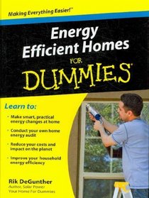 Energy Efficient Homes for Dummies (Thorndike Large Print Health, Home and Learning)