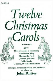Twelve Christmas Carols Set 1: Vocal score