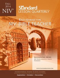 NIV Bible Teacher?Fall 2014 (Standard Lesson Quarterly)