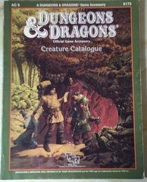 Creature Catalog (Dungeons and Dragons Accessory AC9 )