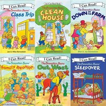 Berenstain Bears Reader Collection: Berenstain Bears' Class Trip; Berenstain Bears Down on the Farm, The Berenstain Bears Family Reunion, The Berenstain Bears Out West; The Berenstain Bears' Sleep Over; The Berenstain Bears Clean House (I Can Read, Six Bo