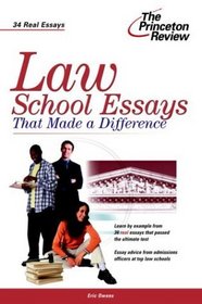 Law School Essays that Made a Difference