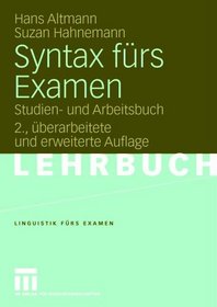 Syntax frs Examen. Studien- und Arbeitsbuch