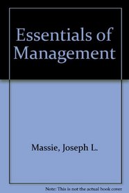 Essentials of management