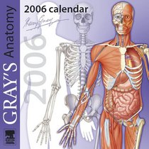 Gray's Anatomy Wall Calendar 2006
