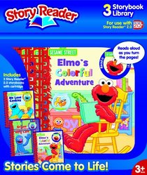 Story Reader 2.0 3-Book Sesame Street Library: Elmo, Cookie Monster, Grover