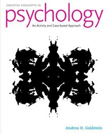 Creative Concepts in Psychology: Case Studies and Activities