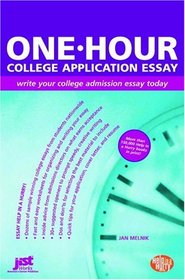 One-Hour College Application Essay: Write Your College Admission Essay Today