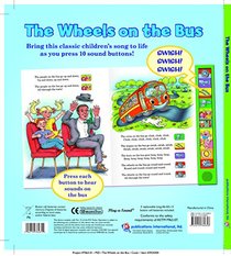 Wheels on the Bus Play-a-Sound Book 9781412764858