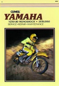 Yamaha Yz50-80 Monoshock 1978-1990 Service Repair Maintenance