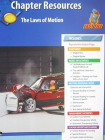 Science Fast File Chapter Resources The Laws of Motion