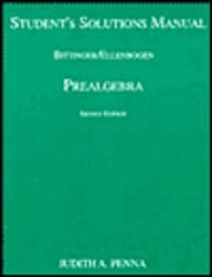 Prealgebra: Student Solution Manual